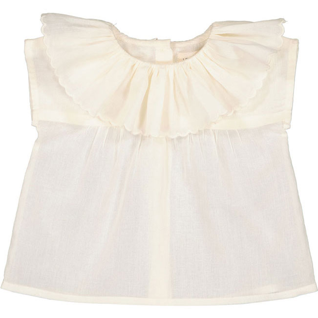Louis Louise Cream Cotton Veil Opade Tunic
