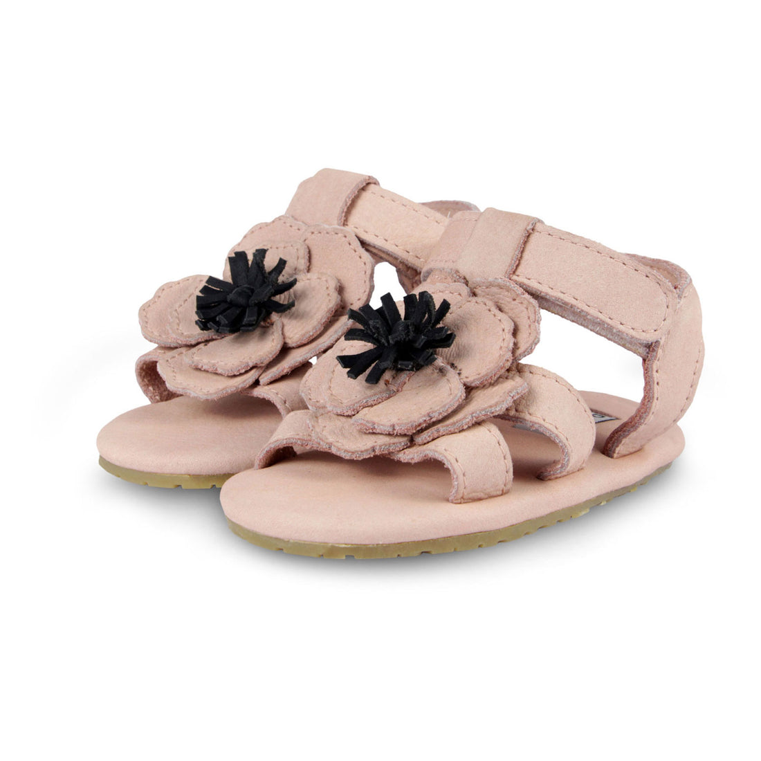 Donsje Coral Nubuck Anemone Baby Sandals