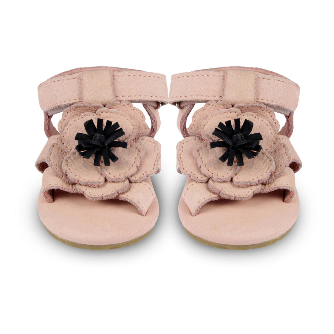 Donsje Coral Nubuck Anemone Baby Sandals
