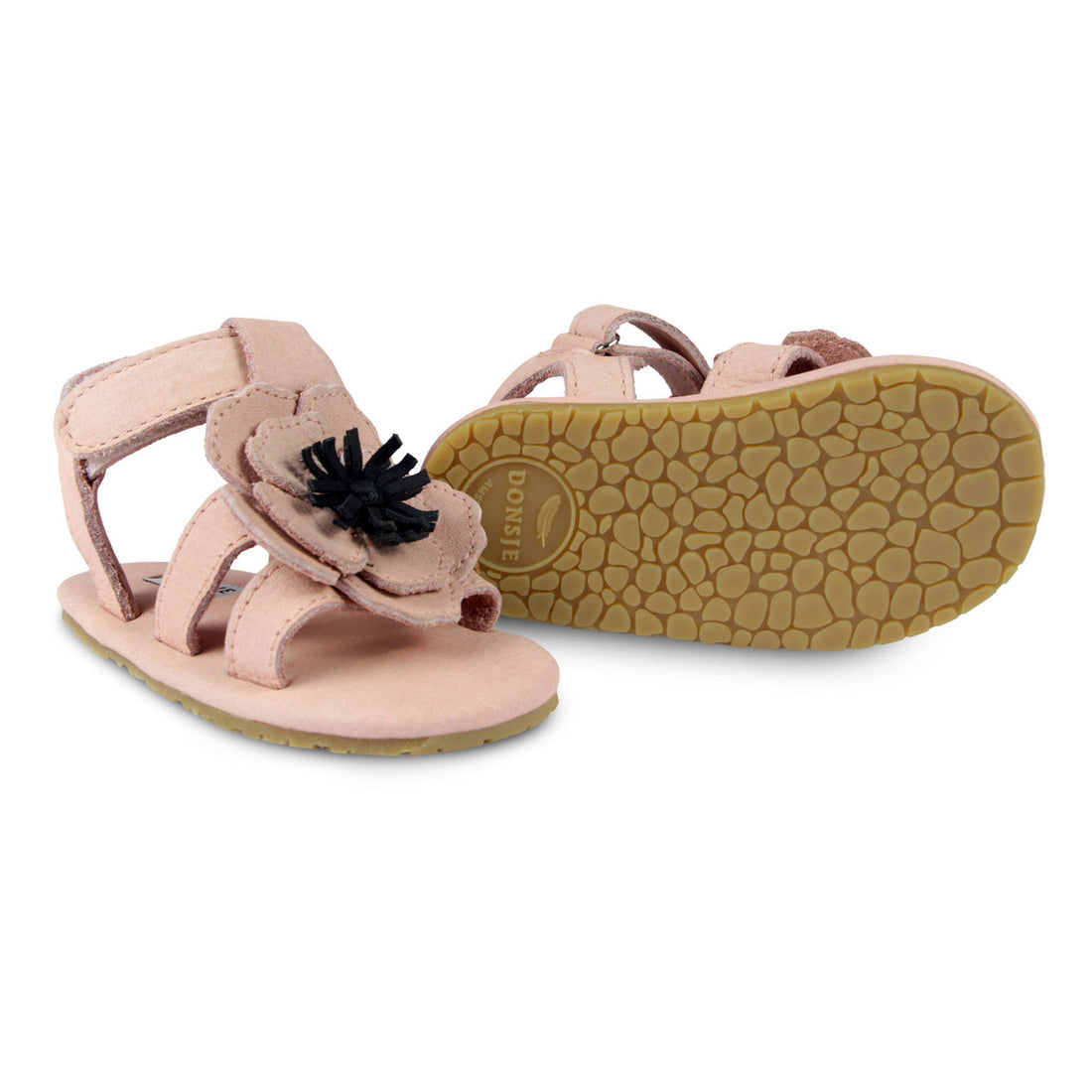 Donsje Coral Nubuck Anemone Baby Sandals