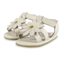 Donsje Off White Leather Daisy Baby Sandals