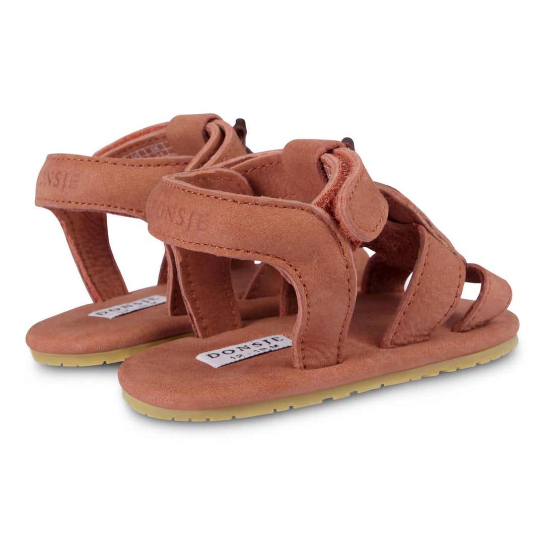 Donsje Walnut Nubuck Lady Bird Baby Sandals