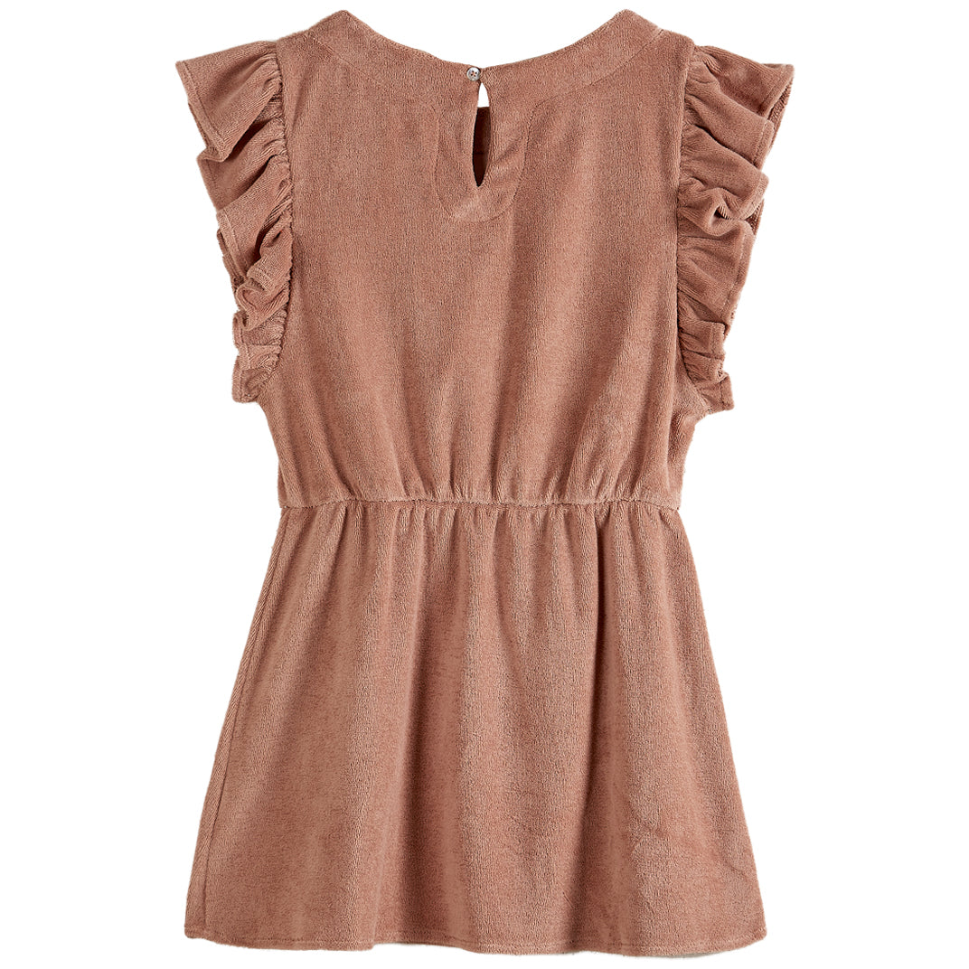 Emile et Ida Terracotta Terry Dress