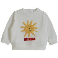 Emile et Ida Ecru Be Nice Sweatshirt