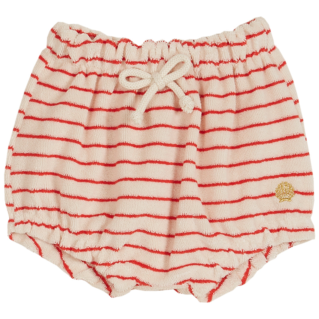 Emile et Ida Red Striped Knot Bloomer