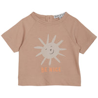 Emile et Ida Beige Be Nice Tee