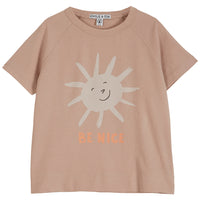 Emile et Ida Beige Be Nice Tee