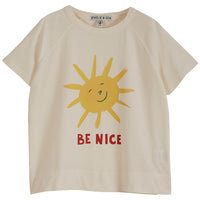 Emile et Ida Ecru Be Nice Tee