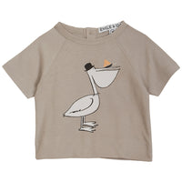 Emile et Ida Grey Pelican Tee