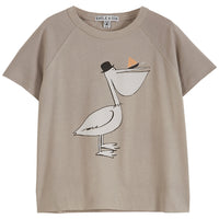 Emile et Ida Grey Pelican Tee