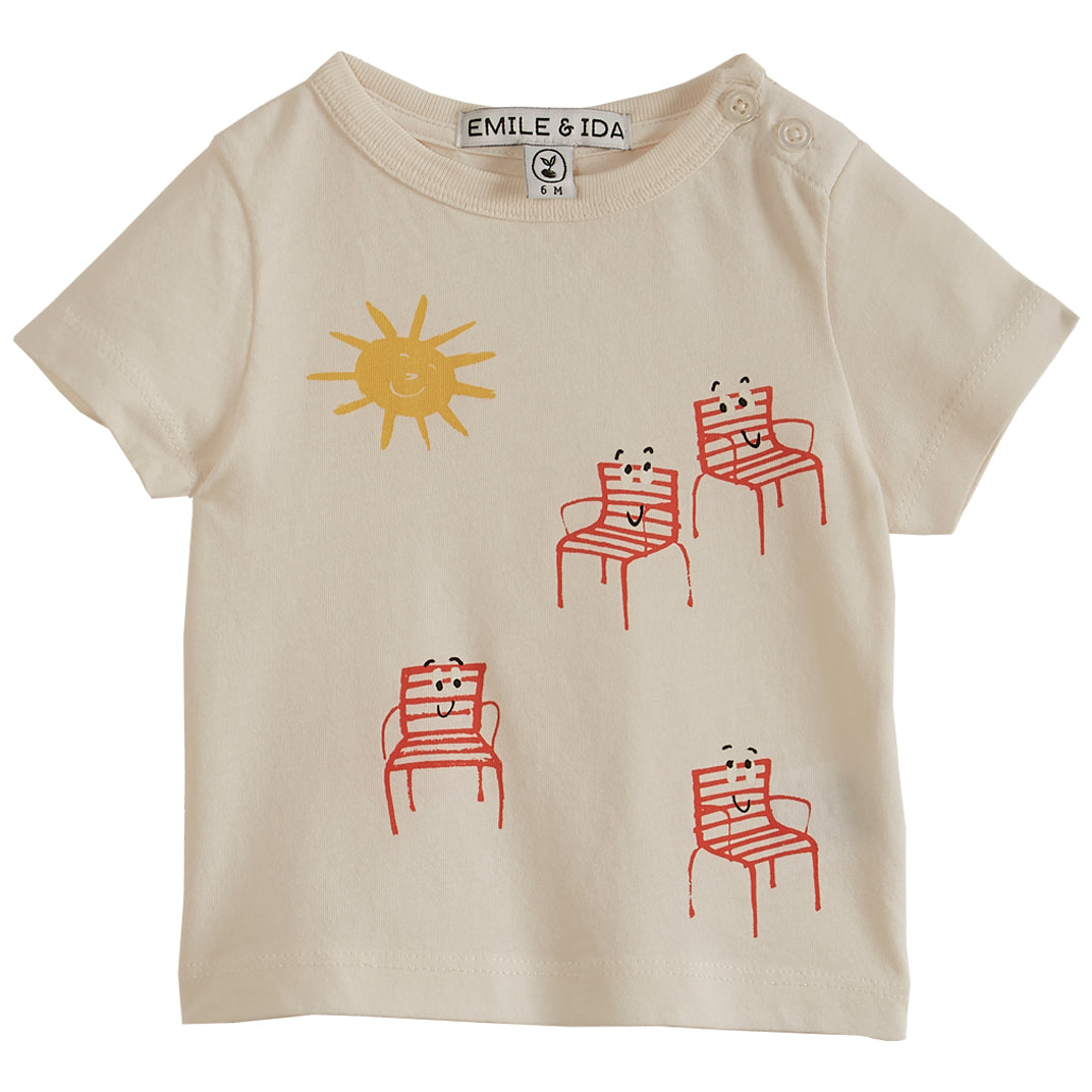 Emile et Ida Ecru Park Tee