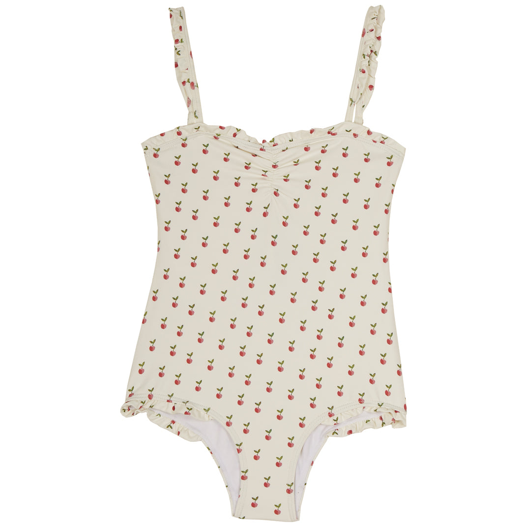 Emile et Ida Ecru Pommes Swimsuit