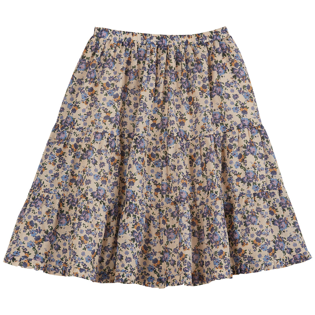 Emile et Ida Lilac Myosotis Allover Skirt
