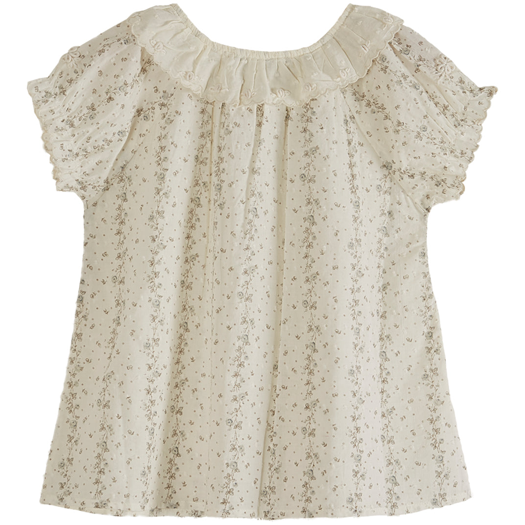 Emile et Ida Rosier Embroidered Blouse