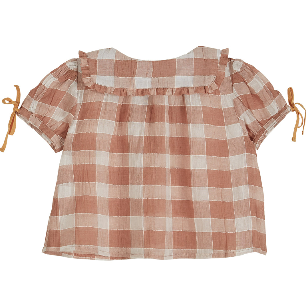 Emile et Ida Rose Large Vinchy Blouse