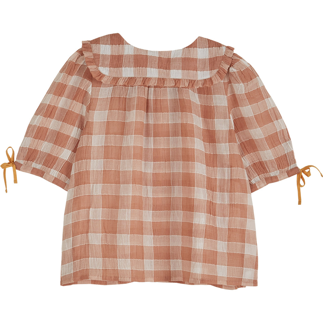 Emile et Ida Rose Large Vinchy Blouse