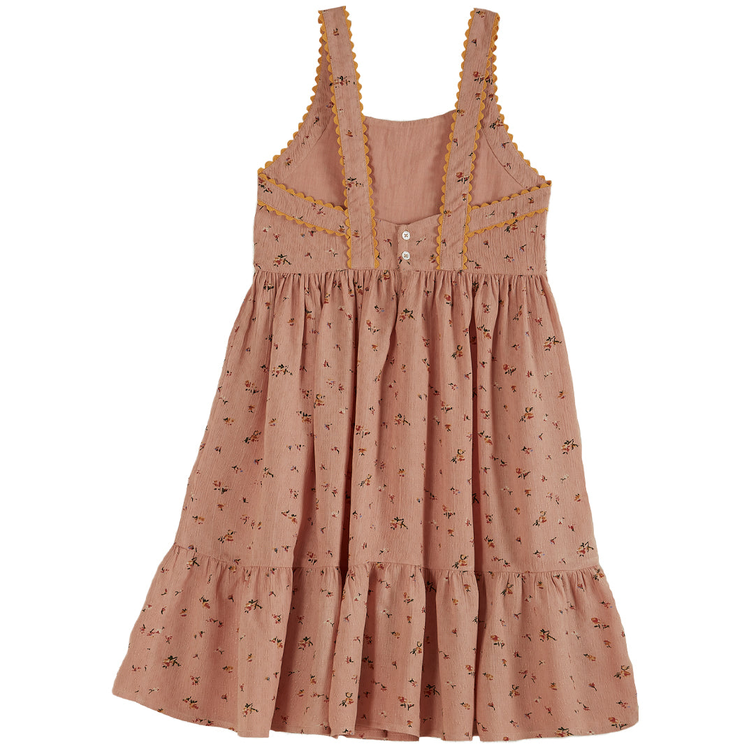 Emile et Ida Pivoine Floral Allover Strap Dress