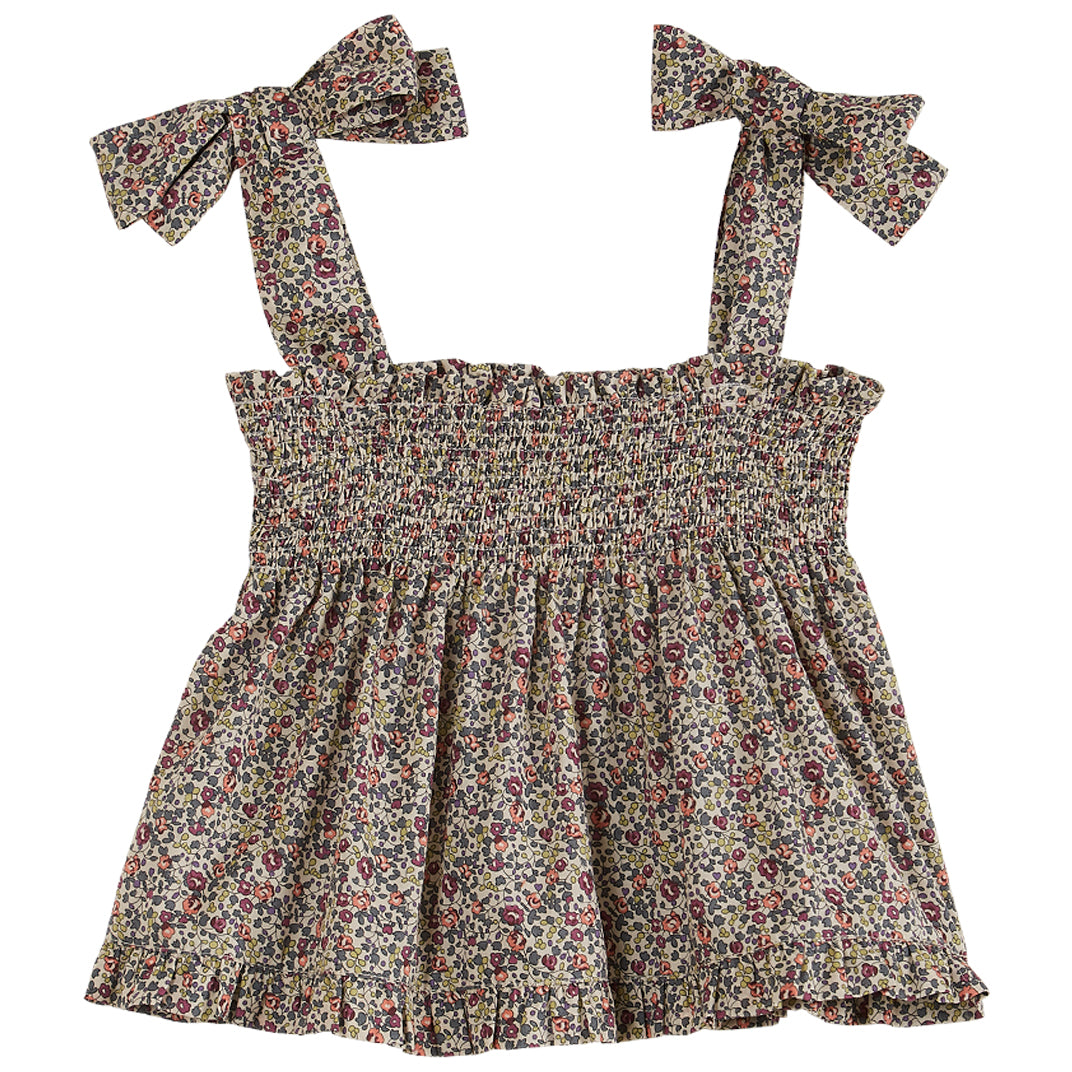 Emile et Ida Liberty Eloise Strap Baby Top