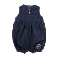 LOUD Denim Washed Thrill Romper