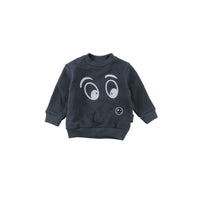 Loud Grey Asphalt Eyes Baby Sweatshirt