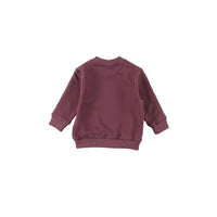 Loud Maroon Eyes Baby Sweatshirt
