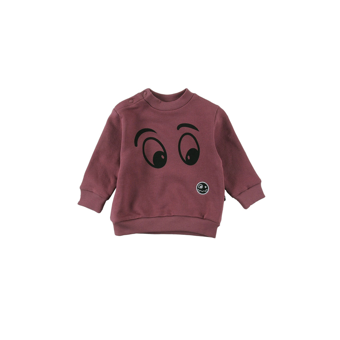 Loud Maroon Eyes Baby Sweatshirt
