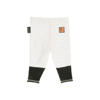 LOUD Black/Ecru Baby Leggings