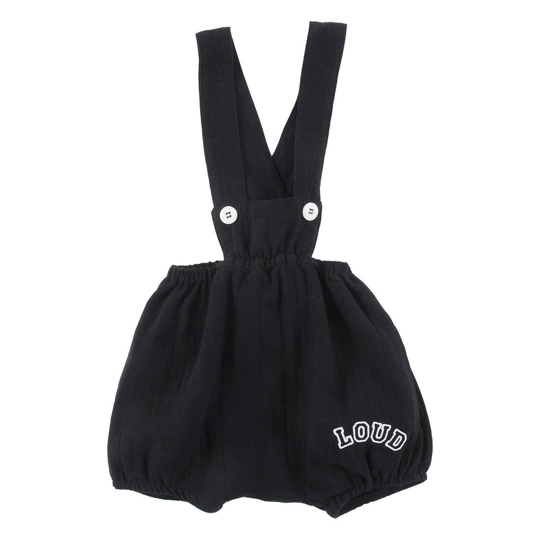Loud Black Suspender Body Bloomer