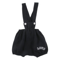 Loud Black Suspender Body Bloomer