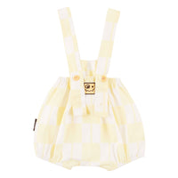 Loud Checkered Suspender Bloomer
