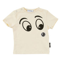 Loud Ecru Regular Fit Baby T-Shirt