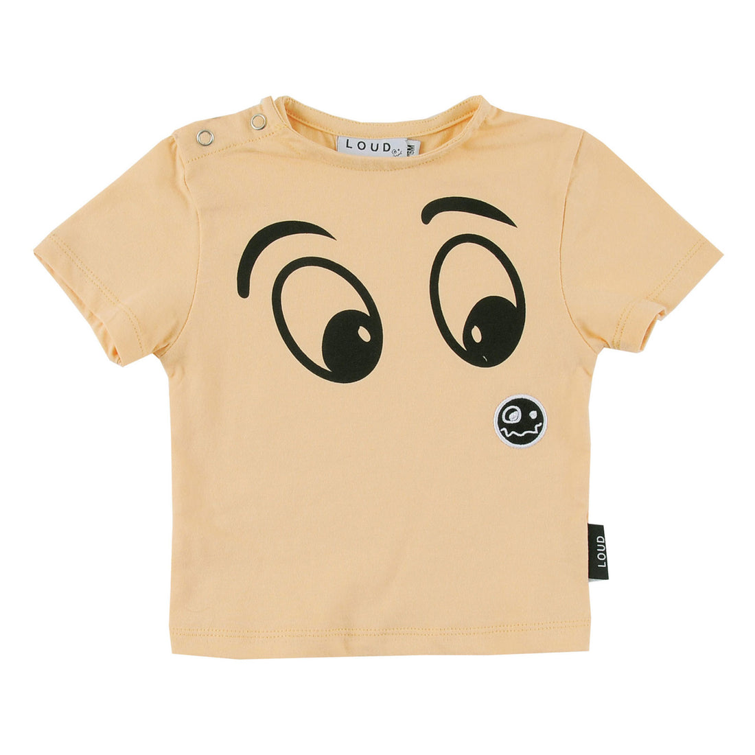 Loud Peach Regular Fit Baby T-Shirt