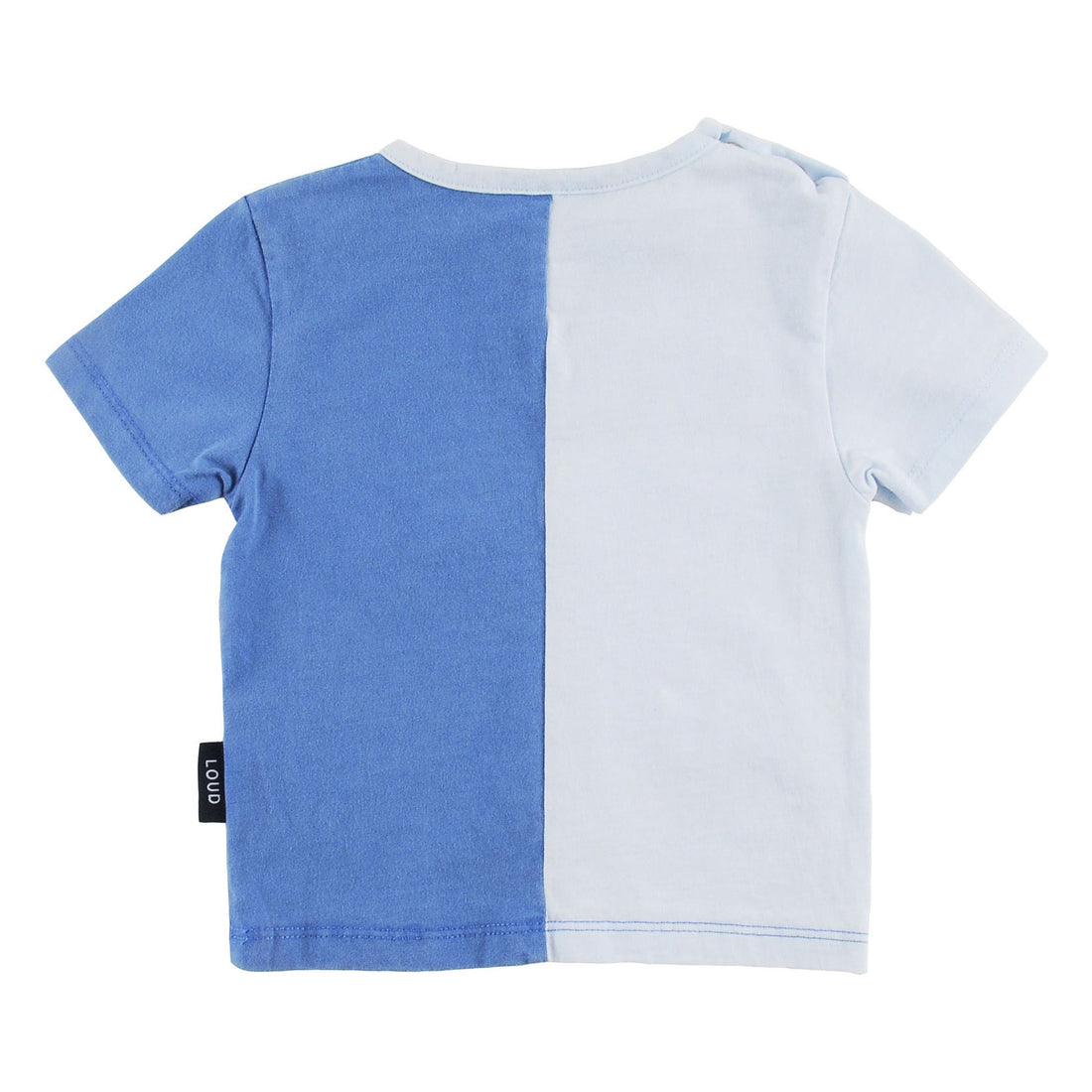 Loud Blue Pastel 2 Tone Baby T-Shirt