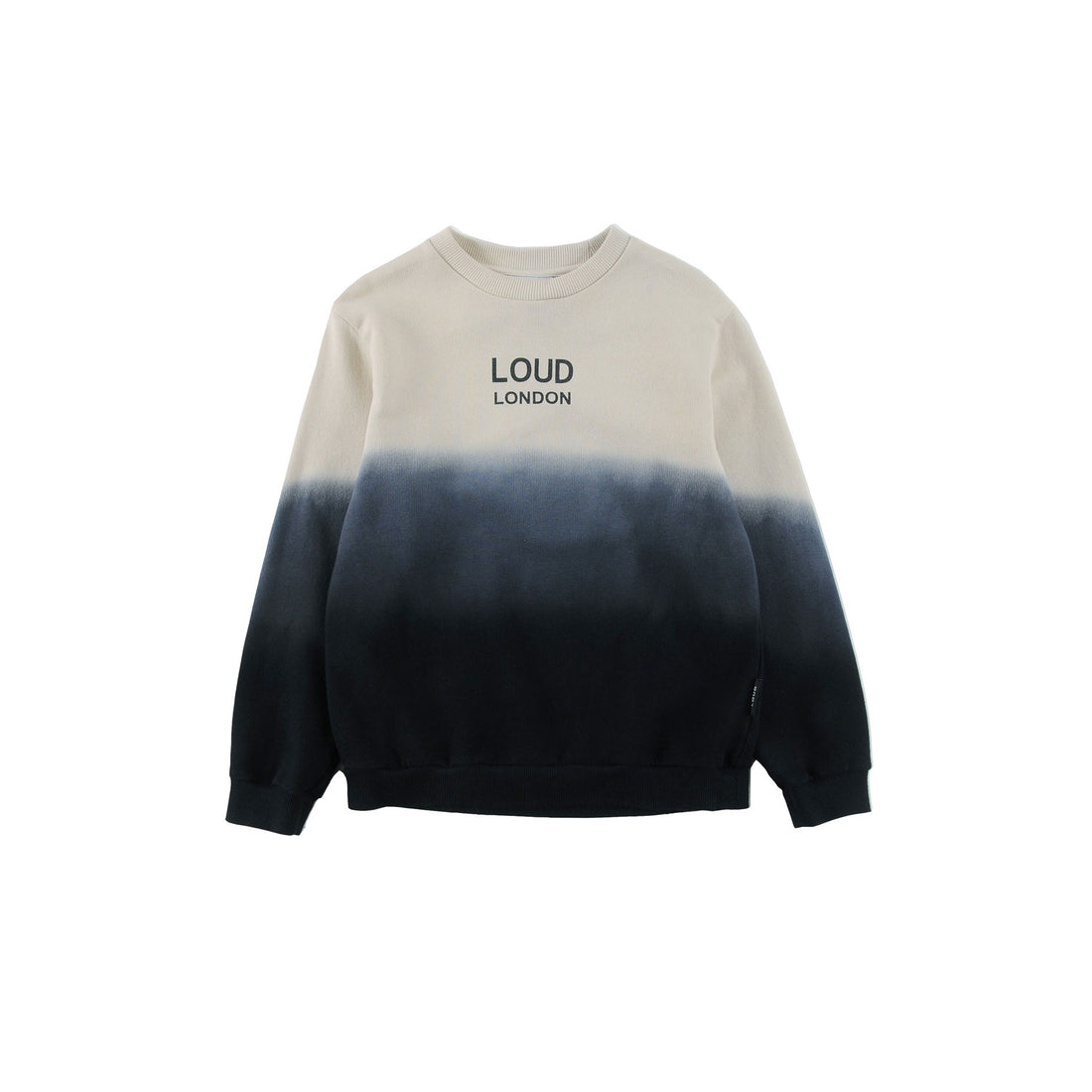 Loud Cream Anthractie Ombre Sweatshirt