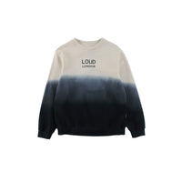 Loud Cream Anthractie Ombre Sweatshirt