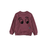 Loud Maroon Eyes Sweatshirt