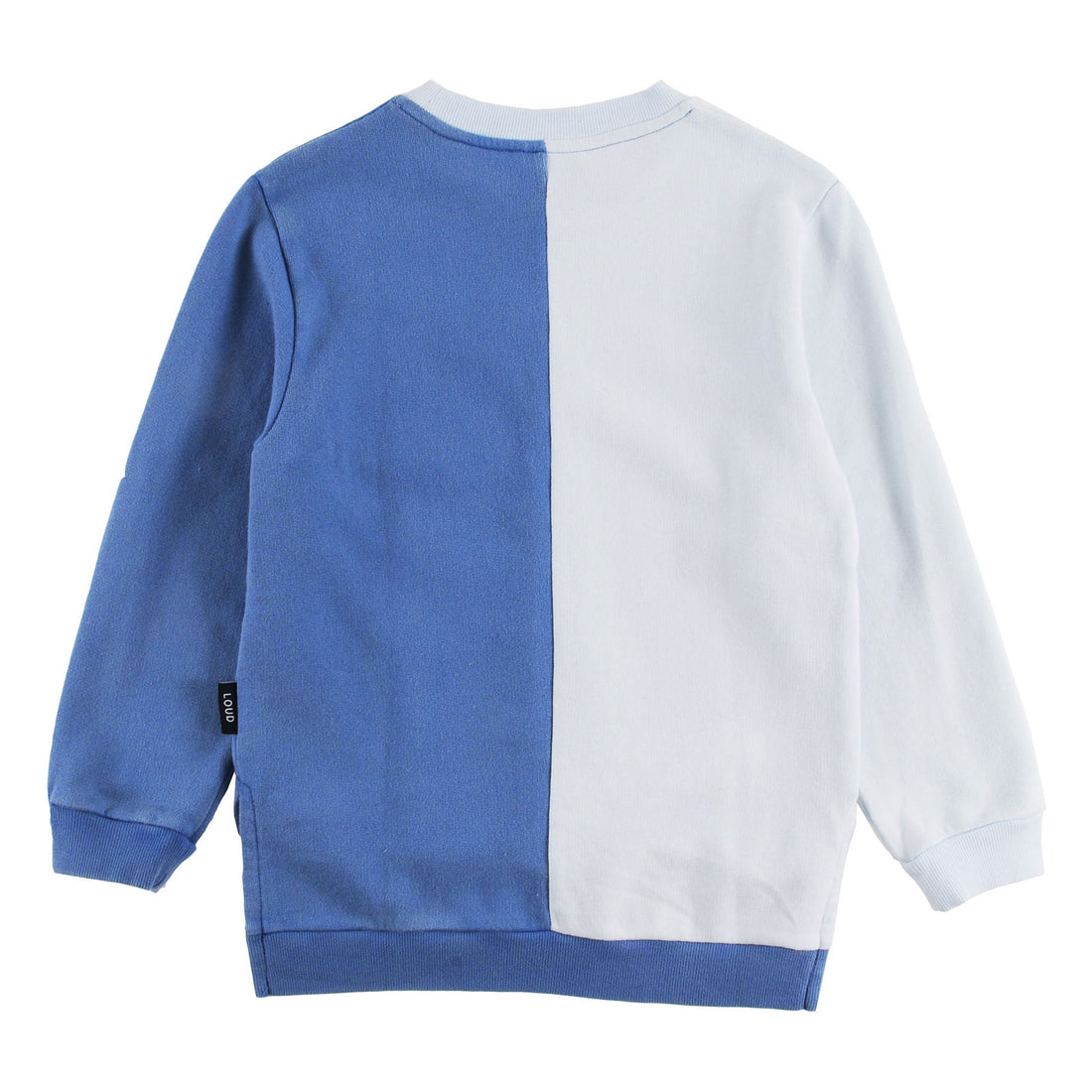 Loud Blue Pastel 2 Tone Young Sweater