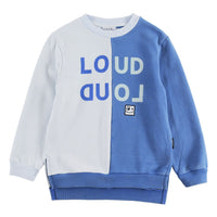 Loud Blue Pastel 2 Tone Young Sweater