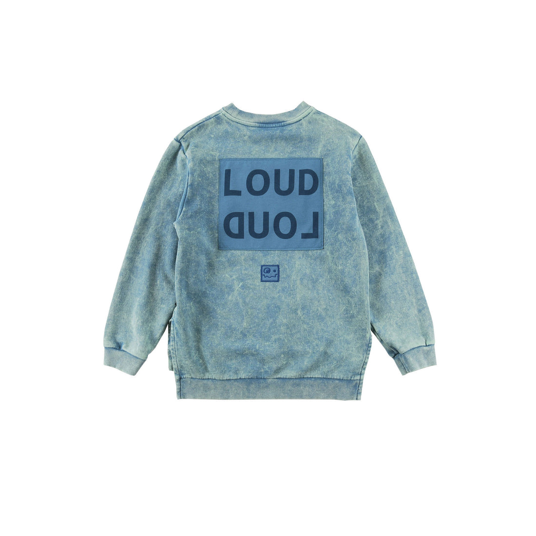 Loud Blue Bay Marbled Logo Sweatshirt