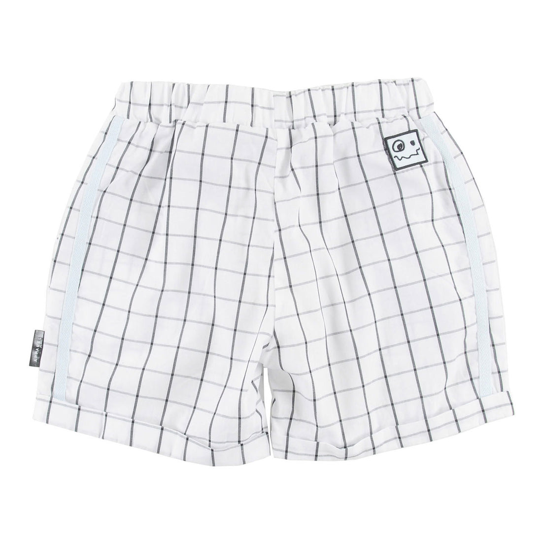 Loud White Grid Power Shorts