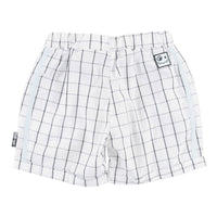 Loud White Grid Power Shorts