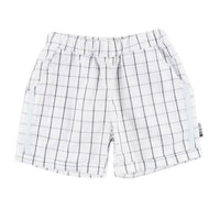 Loud White Grid Power Shorts