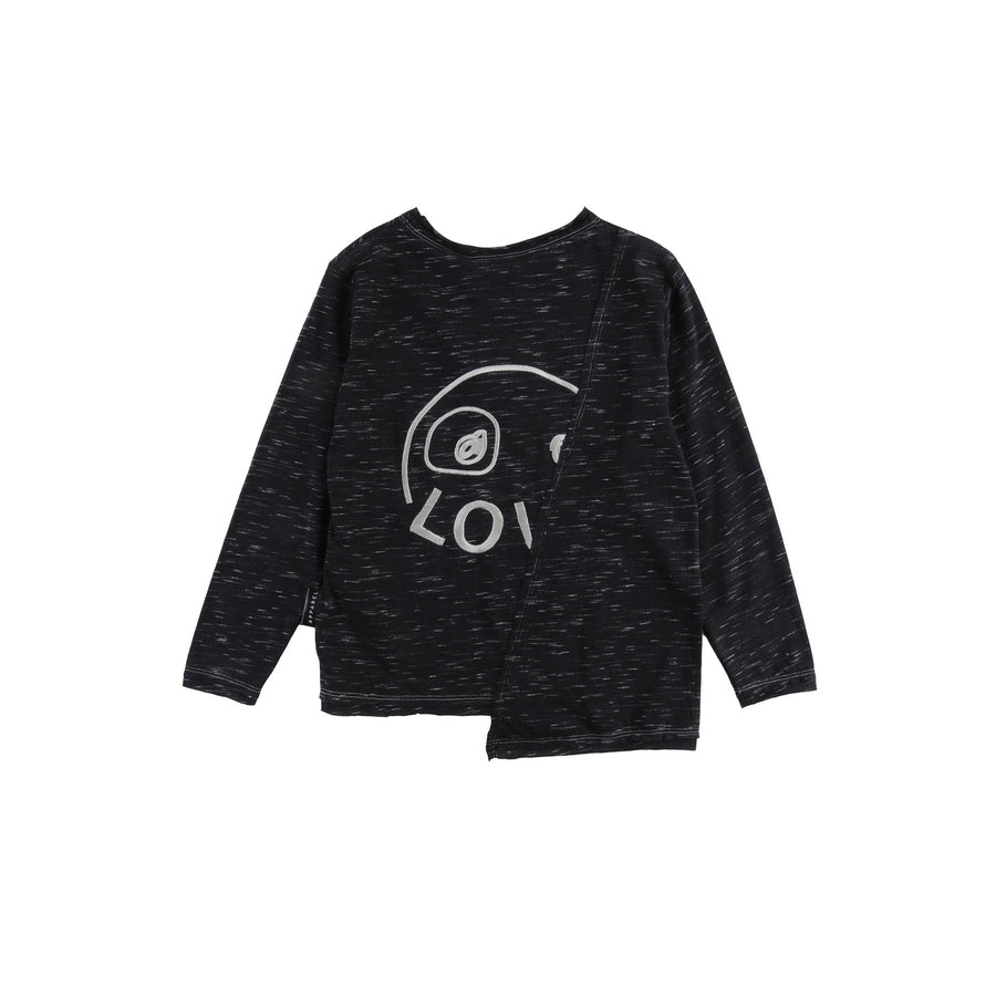 LOUD Black Flame Tonight Loose Fit Tee