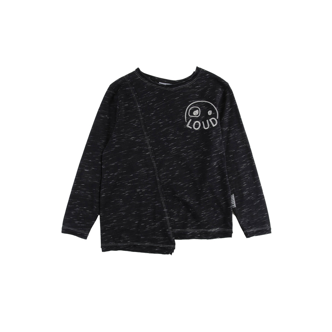 LOUD Black Flame Tonight Loose Fit Tee