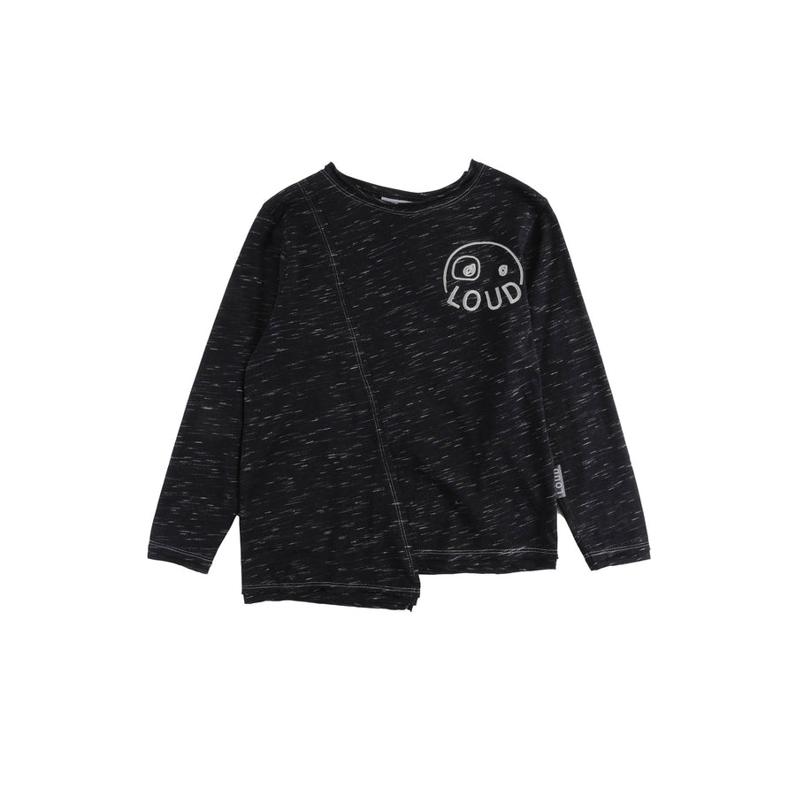 LOUD Black Flame Tonight Loose Fit Tee