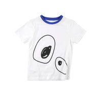LOUD White/Black Eyes Tee