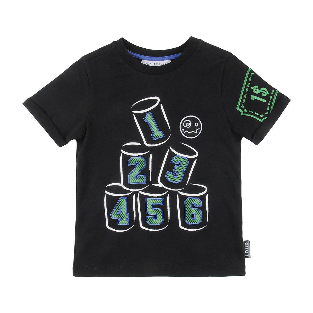 LOUD Black Game Print Tee