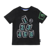 LOUD Black Game Print Tee