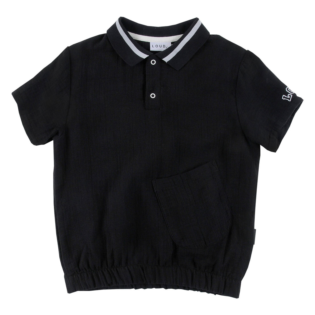 Loud Black Mood Polo