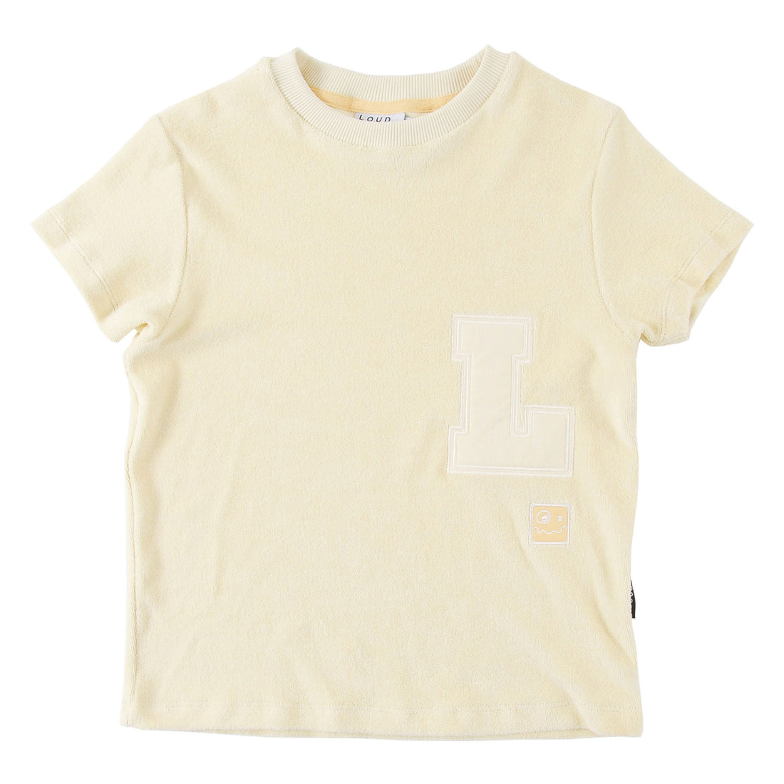 Loud Ecru Loose Fit Being T-Shirt